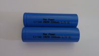 Ce UL van het 18650 Ionen Navulbaar Batterijen Hoge Tarief van 2200mAh 3.7V Lihtium 5C 10C