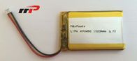 3.7V 493450 de Batterijpakken IEC62133 van 1020mAh Samll LiPolymer voor GPS
