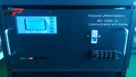 Telecommunicatie Reserve het laden lifepo4 LCD van de batterijen5u 48V 100Ah Capaciteit Vertoning