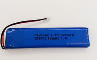 351770 de Batterij van het het Lithiuolymeer van MSDS UN38.3 400mAh 7.4V