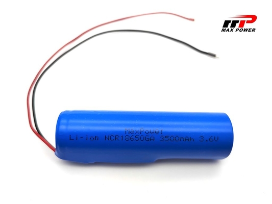 Het Lithium Ion Rechargeable Battery Pack Panasonic NCR18650GA 3500mAh 3.6V van Ce UL