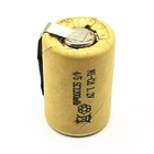 van de Groottenicd van 1.2V 4/5SC Navulbare de Batterijen1200mah Subc Nicd Batterijcel
