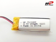 het polymeerbatterij van Li van 300mAh 3.7V voor Wearable Elektronika van Bluetooth