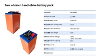 het Lithium Ion Battery Pack For Two Wheeler Bike van 48V 18Ah 24Ah 60Ah