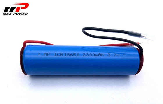 2300mAh 18650 3.7V Lithium-ion oplaadbare batterijen Hoogtemperatuurweerstand