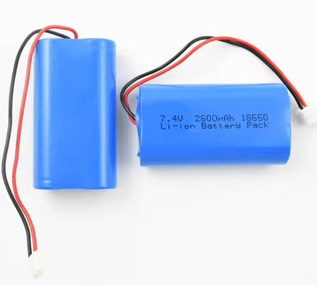 2024 CB UN38.3 lithiumbatterie 6.4v 3.7V 18650 2600mah 18650 lithium-ion batterijcel 18650 aangepaste batterij