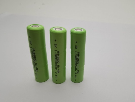 UL 3.6V 200mAh NIMH Oplaadbare batterijen 1/3BBB aangepast NIMH batterijpakket klaar voor gebruik NIMH batterijen lange levensduur