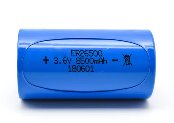 er26500 3.6v 8500mah 9ah lisocl2 batterij Er26500 C-grootte lithiumbatterij 3.6V 9000mah primaire lithiumbatterij