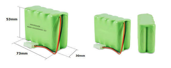 AA-batterij 12V AA2000mAh 12V 2200mAh