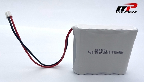 3.7V 2400mAh 14500 lithium-ion batterijpakket voor GPS breed temperatuurbereik -40°C-80°C gebruik