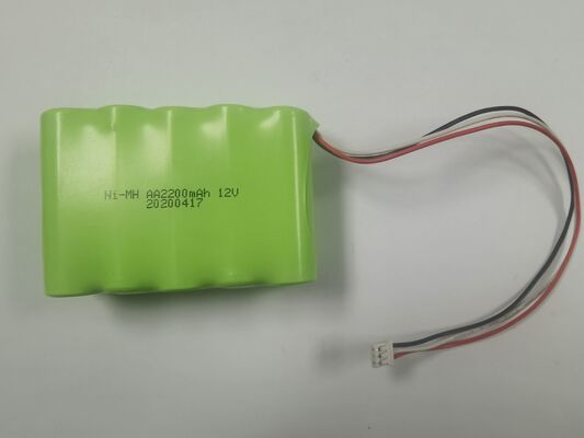 12V 2Ah NiMh batterij 12V 2200mAh noodstroomvoorziening Noodarmaturen Batterijpakket