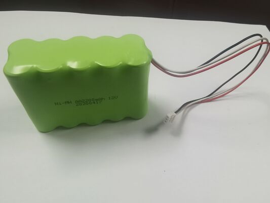 12V 2Ah NiMh batterij 12V 2200mAh noodstroomvoorziening Noodarmaturen Batterijpakket