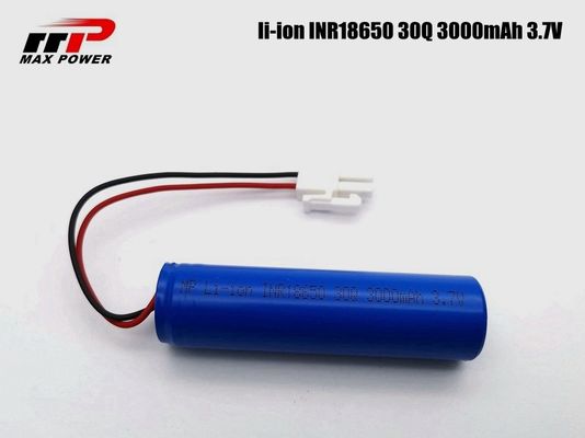 5C Ontlading 3000mAh 3.7V 30Q SAM 15A 18650 Li-ioncel voor gas- en branddetector