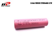 2200mAh 3.7V 18650 Lithium Ion Batteries With BIB IEC2133