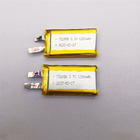 Aluminium Plastic Li Polymer Battery 752950 1200mah 0.2C met UL IEC62133
