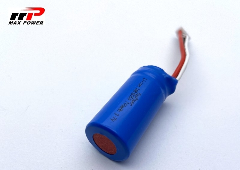 18350 3.7v 700mAh 10C Hoog vermogen ontlading Oplaadbare lithium-ion batterij Met UL KC CB PSE