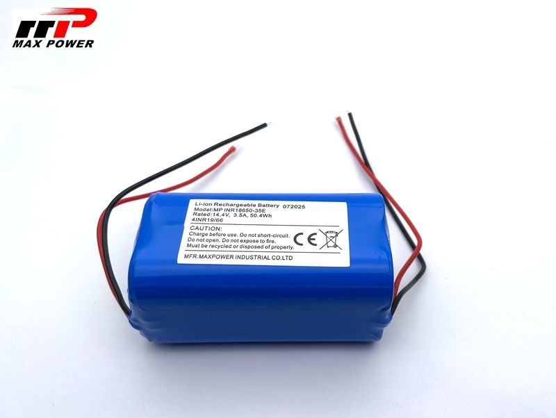14.4V 18650 3500mAH lithium-ion batterij voor schoonmaakrobot stofzuiger