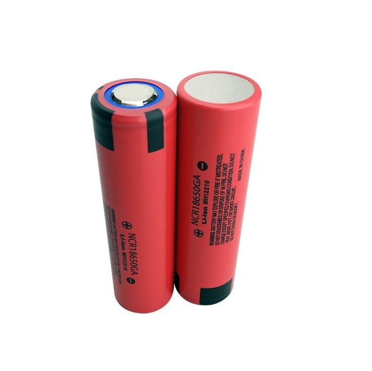 Het lithium ionenbatterij 18650GA 10A van Panasonic NCR18650GA 3500mAh 3.7V