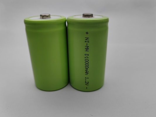 D SIZE oplaadbare batterijen met nikkelmetalhydride 10000 MAH, IEC62133,UL,KC CE