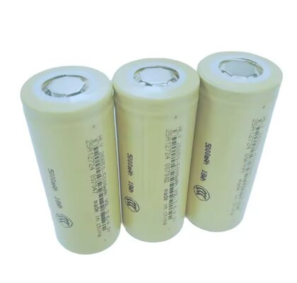 Hoge capaciteit 5000mAh 3.7V INR26650 Lithium-ion batterij met 1500 cycli voor ebike en ESS