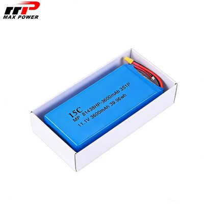 MP81438HP 3600mAh 15C LiPolymer Batterijpakket | 11.1V