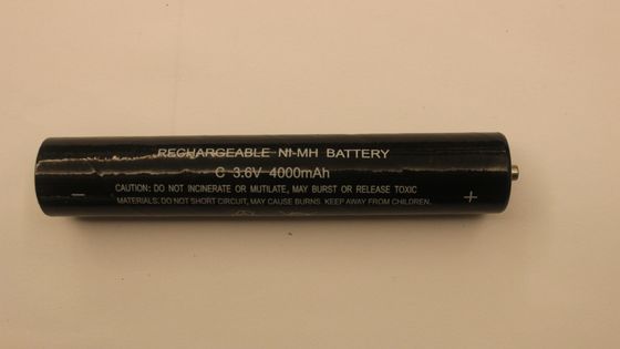 Batterij van het NiMH3.6v C4000mAh de Navulbare Flitslicht voor het Kaeren Lantaarn