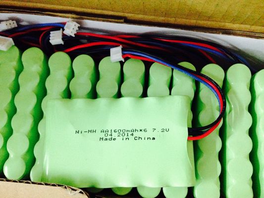 de Navulbare Batterijen van 1600mAh 7.2V aa NIMH, de Batterijoem van het Cameralithium