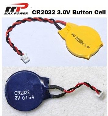 Primaire het Lithiumbatterij 210mAh, de Cel van CR2032 3V van de Hoogspanningsknoop