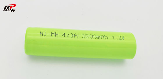 4/3A 3800mAh NIMH Navulbare Batteriese 17670 Cycli van NIMH 800 Één Jaarwaarborg