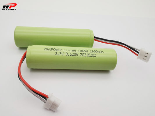 van de het Lithiumbatterij van 2600mAh 10K NTC ICR18650 het Pak 3400mAh